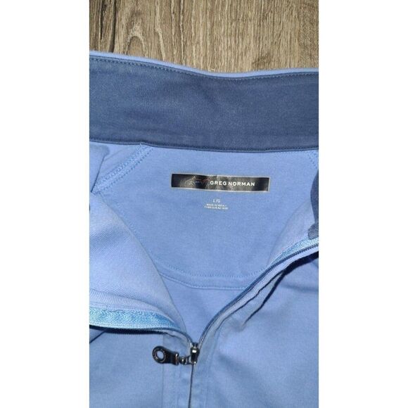 Greg Norman 1/2 Zip Pullover Long Sleeve Mens Size Large - Picture 3 of 3